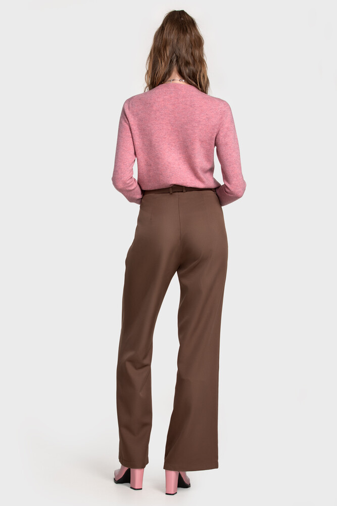 Безшовний джемпер з преміальної чистої вовни (Peonia Melange)